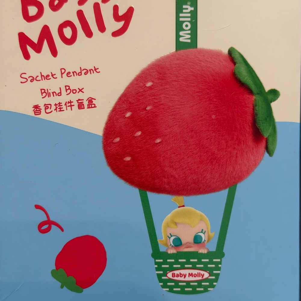 Pop Mart Baby Molly Fruity Series - Sachet Pendant, Watermelon - Picture 2 of 8